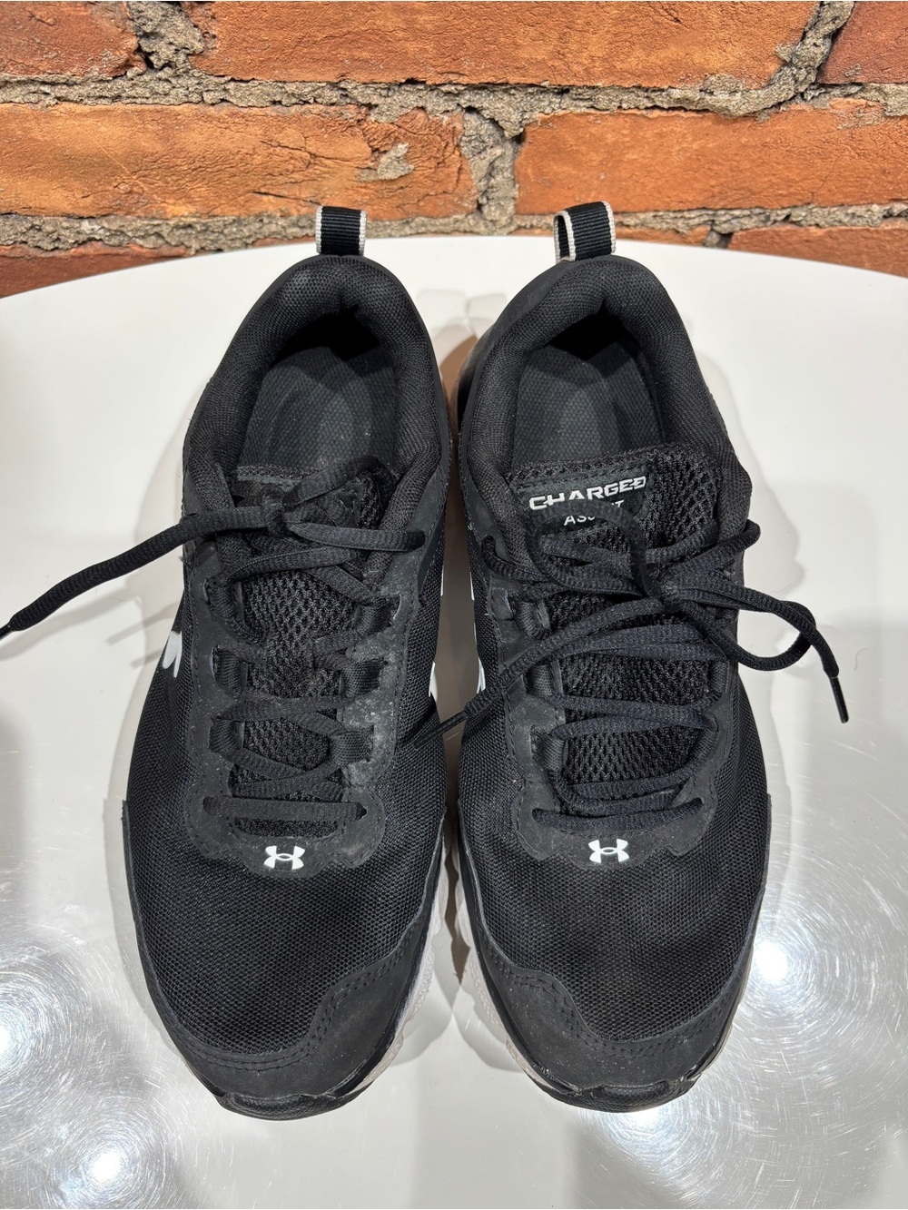 Under Armour Black Men's Charged Running Sneakers